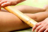 Massagetherapie Training met bamboe