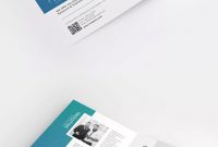 A Bifold Brochure Template Psd • Clean And Modern Layout • Cmyk with Two Fold Brochure Template Psd
