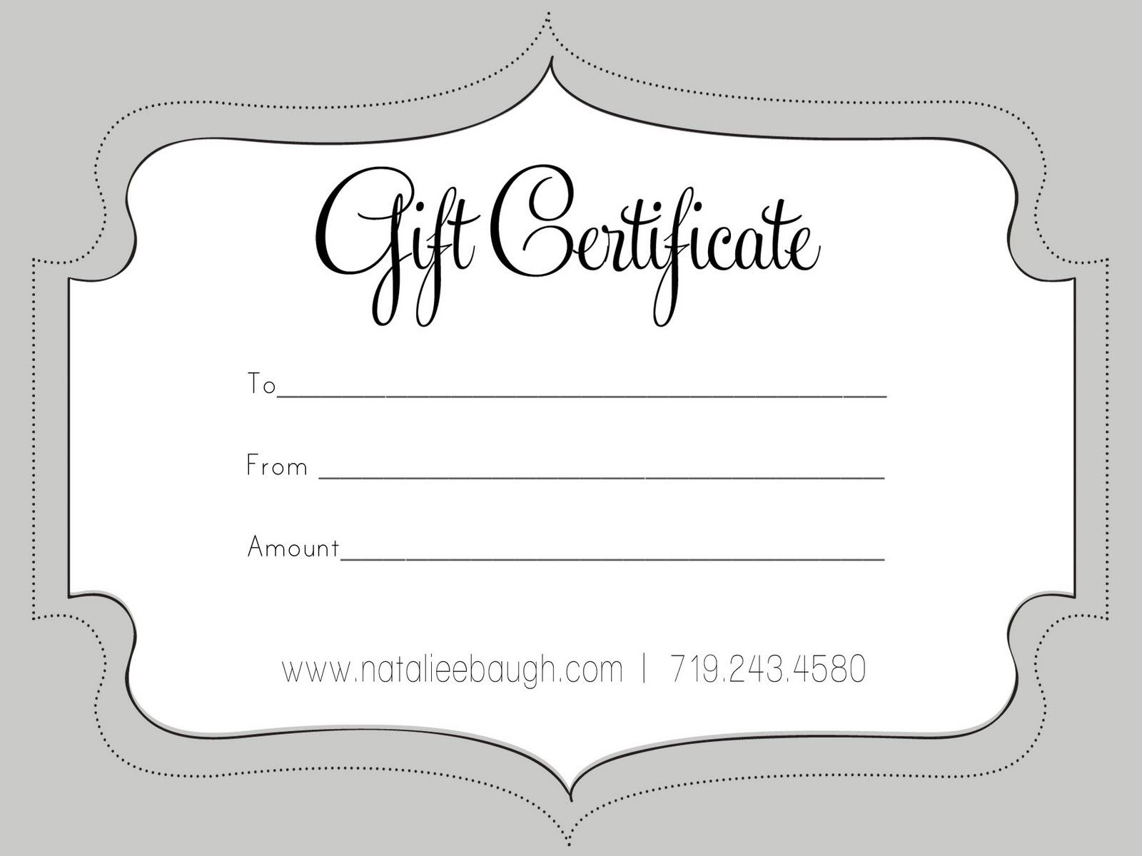 A Cute Looking Gift Certificate  S P A  Gift Certificate Template in Black And White Gift Certificate Template Free