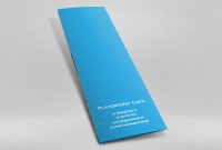 A Half Folded Menu Card Mockupnishima  Graphicriver within Half Fold Menu Template