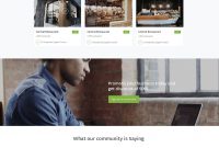 A Modern Looking Psd Business Directory Template Designed For Every with regard to Business Listing Website Template