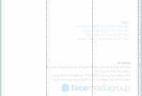 A Trifold Table Talker Template  Photo Page  Everystockphoto in Tri Fold Tent Card Template