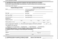 Adoption Paper Templates  Pdf  Free  Premium Templates inside Blank Legal Document Template