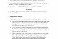 Advertising Agency Agreement Template Free with regard to Free Advertising Agency Agreement Template