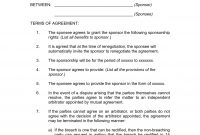 Agreement Templates And Examples  Pdf  Examples in Product Sponsorship Agreement Template