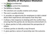 Alternative Dispute Resolutionadrworkplace Mediation Practice inside Workplace Mediation Outcome Agreement Template