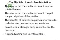 Alternative Dispute Resolutionadrworkplace Mediation Practice within Workplace Mediation Outcome Agreement Template