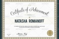 Amazing Photo Realistic Certificate Templates  World Graphic inside Indesign Certificate Template