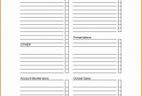 And Sales Call Report Template Excel – Guiaubuntupt inside Sales Call Report Template