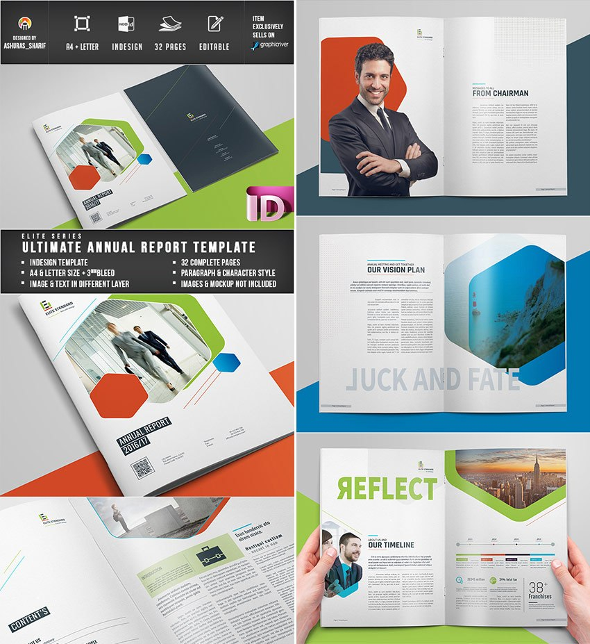 Annual Report Templates  With Awesome Indesign Layouts intended for Annual Report Template Word Free Download