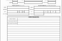 Apartment Maintenance Request Form Template  Sampletemplatess within Maintenance Job Card Template
