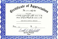 Appreciation Certificate Templates Free Download  Besttemplates with regard to Blank Certificate Templates Free Download