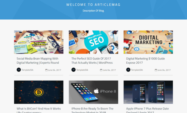 Articlemag Free Blogger Template inside Free Blogger Templates For Business