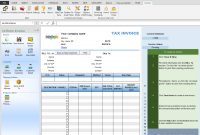 Australian Tax Invoice Template Word Doc Pdf Australia Excel throughout Sample Tax Invoice Template Australia