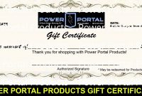 Auto Detailing Gift Certificate Template Brochure Templates throughout Automotive Gift Certificate Template