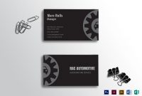 Automotive Business Card Design Template In Psd Word Publisher in Automotive Business Card Templates