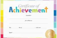 Award Certificate Template Free Amazing Free Printable Certificate throughout Free Printable Certificate Templates For Kids
