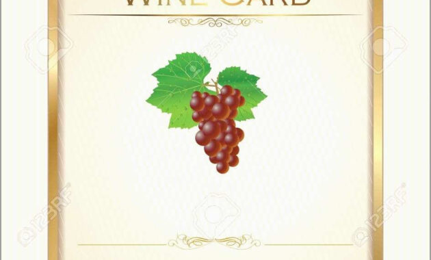 Awesome Free Wine Label Template For Word  Best Of Template in Wine Label Template Word