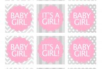 Baby Girl Shower Free Printables  Baby Shower Ideas  Free Baby in Baby Shower Label Template For Favors