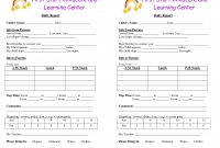 Baby Log Forms  Google Search  Daycare Forms  Infant Daily Report with regard to Daycare Infant Daily Report Template