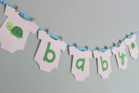Baby Shower Banner Template Ideas Formidable Safari Flag for Diy Baby Shower Banner Template