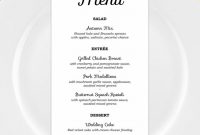 Baby Shower Menu Templates Template Marvelous Ideas Food Word pertaining to Baby Shower Menu Template