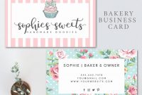 Bakery Business Card Template Best Of Bakery Business Card Template within Cake Business Cards Templates Free