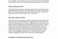 Band Business Plan Template Template For Writing Music inside Template For Writing A Music Business Plan
