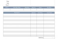 Basic Service Bill Sample With Deposit with How To Write A Invoice Template
