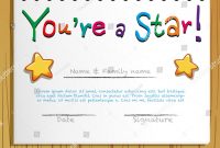 Beaufiful Star Of The Week Certificate Template Images Free School within Star Of The Week Certificate Template
