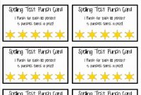 Beautiful Business Punch Card Template Free  Hydraexecutives with regard to Reward Punch Card Template