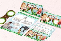 Behance  Editing Zoo Brochure  Graphic Design  Zoo Map Calendar within Zoo Brochure Template