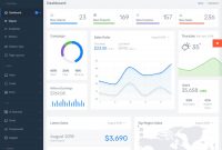 Best Bootstrap Admin Templates For Stunning Dashboards for Kendo Menu Template