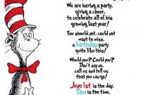 Best Dr Seuss Border   Clipartion intended for Dr Seuss Birthday Card Template