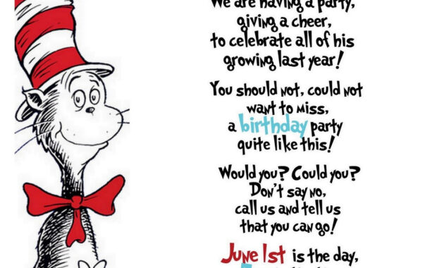 Best Dr Seuss Border   Clipartion intended for Dr Seuss Birthday Card Template