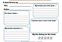 Best Images Of Printable Elementary Book Report Forms Pertaining within 1St Grade Book Report Template