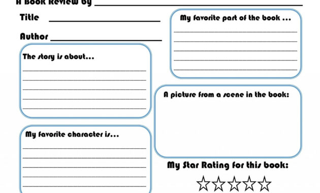 Best Images Of Printable Elementary Book Report Forms Pertaining within 1St Grade Book Report Template