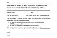 Best Lease Renewal Letters  Forms Word  Pdf ᐅ Template Lab for Renewal Of Tenancy Agreement Template