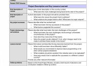 Best Lessons Learned Report Lovely Lessons Learnt Report Template intended for Lessons Learnt Report Template
