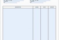 Best Of Service Invoice Template Free  Best Of Template throughout Invoice Template Filetype Doc