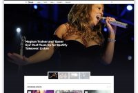 Best Responsive Music Website Templates   Colorlib with regard to Record Label Website Template Free