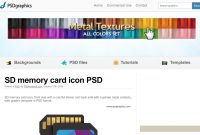 Best Sites To Find Free Psd Templates For Photoshop pertaining to In Memory Cards Templates