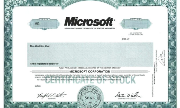 Best Solutions For Blank Corporate Stock Certificate Template With regarding Corporate Share Certificate Template