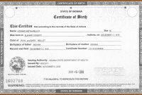 Birth Certificate Downtown Awful Toy Adoption Certificate Template for Toy Adoption Certificate Template