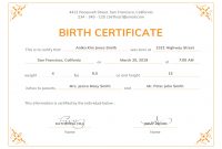 Birth Certificate Template Or Full Uk With Texas Plus Printable for South African Birth Certificate Template