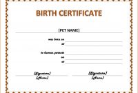 Birth Certificate Template Word  Authorization Letter Pdf inside Birth Certificate Template For Microsoft Word