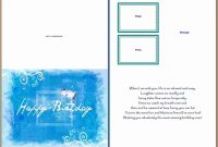 Birthday Card Template Word Awesome Birthday Card Layout For Word within Greeting Card Layout Templates