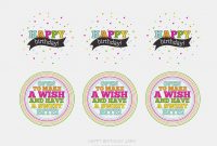 Birthday Labels Template New Happy Birthday Jar Free Printable Kiki with Birthday Labels Template Free
