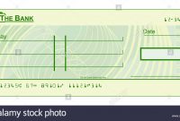Blank Cheque Stock Photos  Blank Cheque Stock Images  Alamy intended for Blank Cheque Template Uk