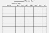 Blank Data Chart  Printable Menu And Chart For Blank Data Chart intended for Menu Chart Template